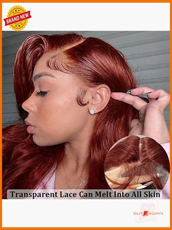 28 Inch Body Wave Lace Front Wig Human Hair 13x6 Frontal Wig main image 6